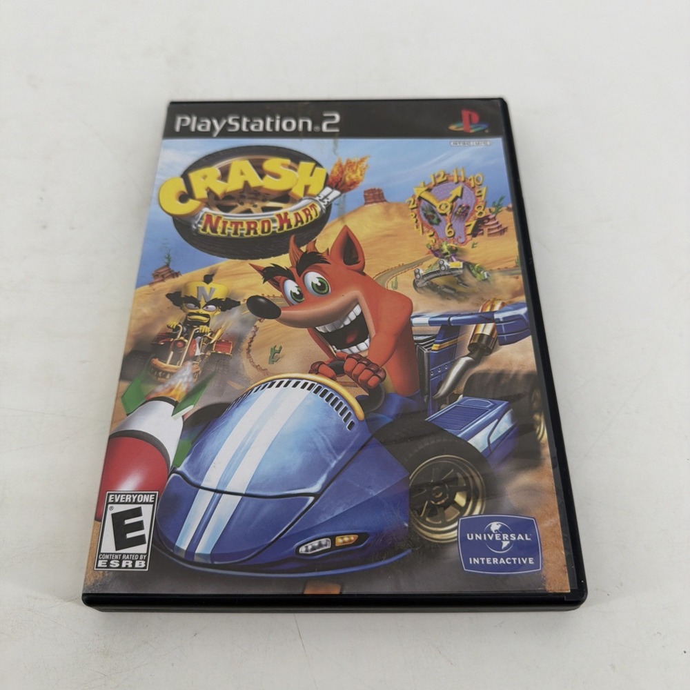 Crash Nitro Kart PS2 PlayStation 2 Complete CIB w/ Manual